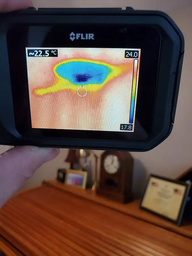 Thermal imaging inspection for water damage in Bartow